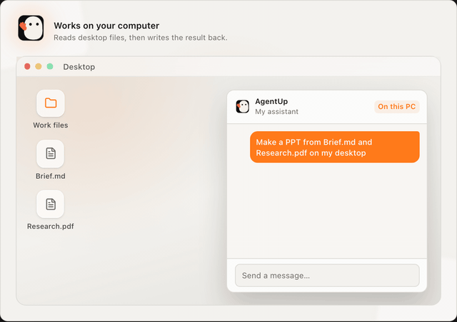 Works on Local Files